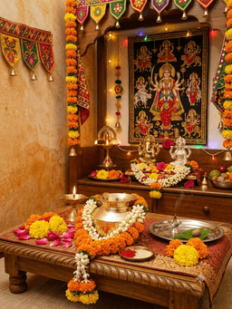 Brass Square Shape Lota / Kalash – Traditional Pooja Kalash