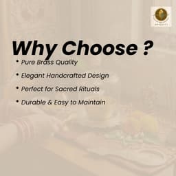 Brassifyl Pure Brass Oil Lamp with Glass Cloche | Traditional Brass Diya for Home Décor, Puja & Meditation