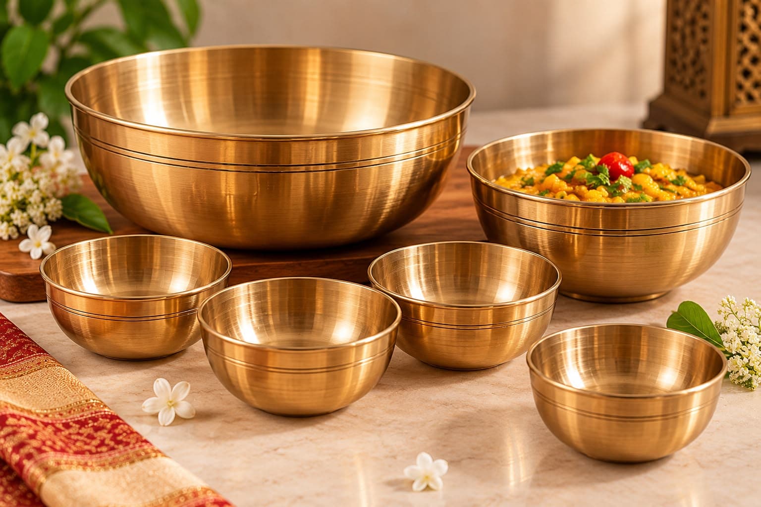 Brassify Traditional Bronze Bowl